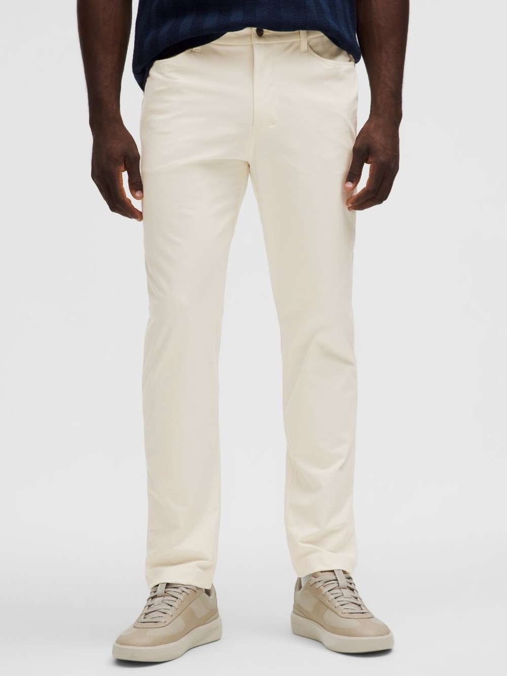 Lululemon ABC Men's Slim Chino Pants in Cream